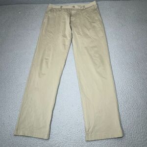Rhone‎ Pants Men 31x30 Beige Commuter Chino Straight Performance Golf Stretch